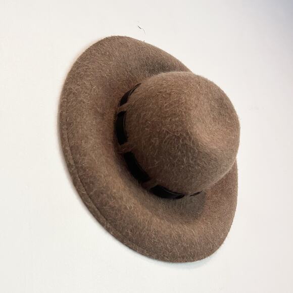 Nine West Wool Hat Brown - Picture 2 of 7